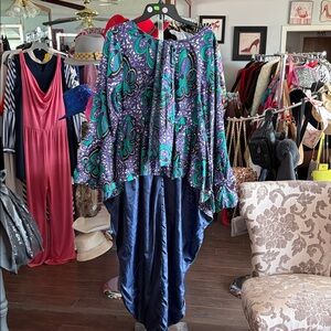 Floral Patterned Women's Top